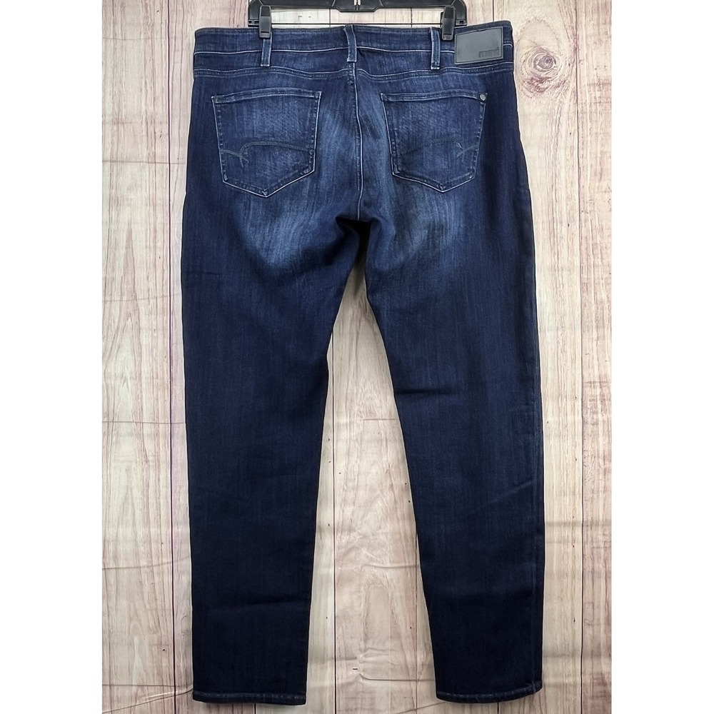 Mavi‎ Jake Slim Leg Men's Blue Cotton Blend Stretch Denim Jeans Pants Sz 40x32 - Picture 2 of 8